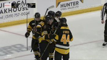 Caleb Malhotra Nets Power-Play Goal To Give Brantford The Lead In Game 2