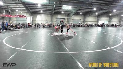 135 lbs Quarterfinal - Daisie Bledsoe, Woodland Wrestling Club vs Ki`Morah Cathey, HURRICANE WRESTLING ACADEMY