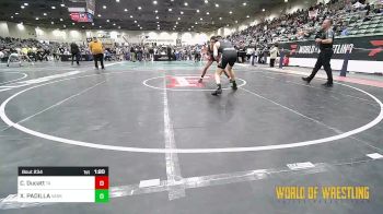 145 lbs Quarterfinal - Colby Ducatt, Team Aggression vs XADIAN PADILLA, Vasky Bros