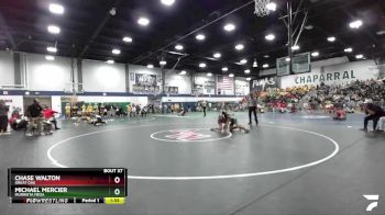 126 lbs Quarterfinal - Chase Walton, Great Oak vs Michael Mercier, Murrieta Mesa