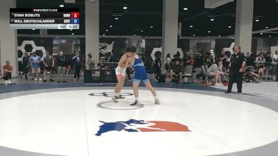 67 kg Cons. Quarters - Evan Boblits, Rampage Wrestling vs Will Deutschlander, OKRTC