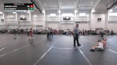 84 lbs Round 5 (8 Team) - Jameson Lewis, The Wrestling Mill vs Silas Bennett, Ohio Gold