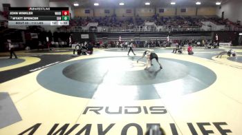 113 lbs Round Of 32 - John Winkler, Woodberry Forest vs Wyatt Spencer, Wyoming Seminary