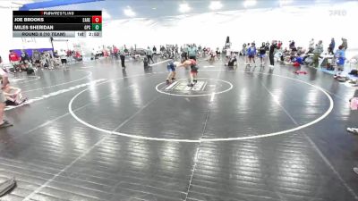 160 lbs Round 8 (10 Team) - Joe Brooks, Savage Red vs Miles Sheridan, GPS