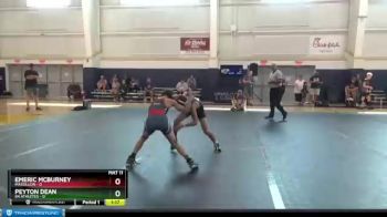 98 lbs Round 9 (10 Team) - Emeric McBurney, Massillon vs Peyton Dean, 84 Athletes