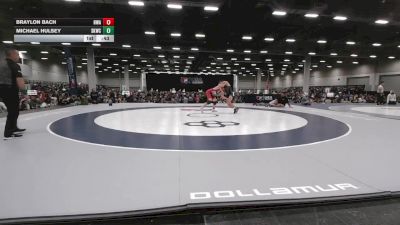 126 lbs Cons. Rd Of 64 - Michael Hulsey, Spring Klein Wrestling Club vs Braylon Bach, Heartland Wrestling Academy
