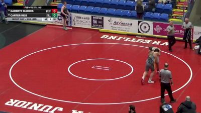 252 lbs Round Of 32 - Garrett Dluhos, Westmont Hilltop vs Carter Reis, Sullivan County