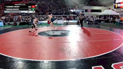 6A 175 lbs Quarterfinal - Camden Crespi, Meridian vs Nathan Booth, Lake City