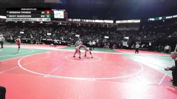 134 lbs Champ. Round 1 - Ricky Haberkorn, WCWA vs Jeremiah Thomas, OHCA