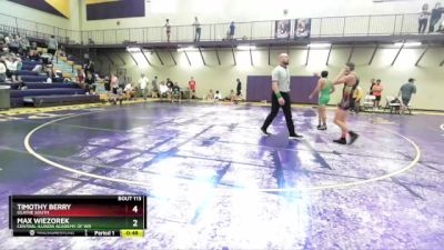 113 lbs Quarterfinal - Dominic Molina, Kearney Catholic High School vs Bryson Rockers, Paola High School