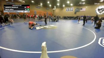 130 lbs Quarterfinal - Dalia Avila, Pioneer Valley vs Addisyn Masullo, Atascadero