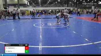 106 lbs Round 2 - Ethan Valdisera, SMWC WolfPack vs Gabriel Burns, Roundtree Wrestling Academy