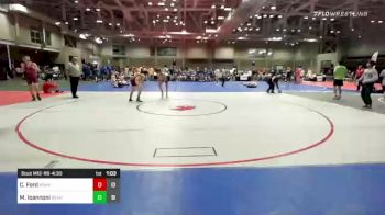 120 lbs Rr Rnd 2 - Christian Ford, Kraken vs Marcello Ioannoni, Seahawks Blue