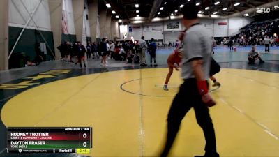 184 lbs Cons. Round 5 - Rodney Trotter, Labette Community College vs Dayton Fraser, York (Neb.)