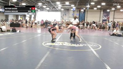 152 lbs Rr Rnd 1 - Peyton Gauss, Flickr Girlz vs Danika Mealer, Next Level Wrestling Club