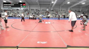 138 lbs Rr Rnd 1 - Jaeden Brandon, Mat Warriors vs Travis Long, Knights Wrestling Club-Red