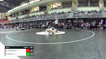 106 lbs Round 1 (3 Team) - Braydon Pacheco, Garden City vs Caeleb Hutchinson, Manhattan