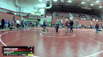 175 lbs Quarterfinal - Garrett Deuser, Club Madison Wrestling vs Kasen Koch, Unattached
