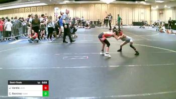 58 lbs Semifinal - Jude Varela, Juggernaut WC vs Camila Ramirez, Team Aggression