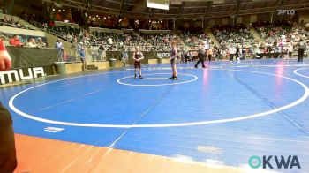 70 lbs Consi Of 16 #2 - Titus Conley, Choctaw Ironman Youth Wrestling vs Bobby Bollinger, Pocola Youth Wrestling