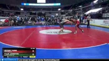 7A 195 lbs Cons. Semi - Tyler Johnston, Smiths Station Hs vs Jeffery Tubbs, Thompson HS