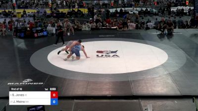 285 lbs Rnd Of 16 - Shilo Jones, ID vs Jesse Mains, WA