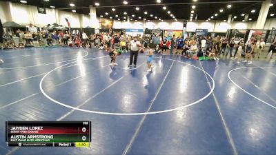 96 lbs Cons. Round 3 - Austin Armstrong, East Idaho Elite Wrestling vs Jaiyden Lopez, Scrap Yard Garage