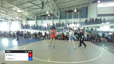 157 kg Quarterfinal - Marcelino Nona, Valhalla HS Wrestling vs Taylor Powers, Xavier College Prep