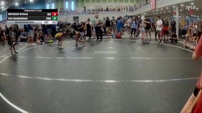 60 lbs Quarterfinal - Bryson Ryals, EWC vs Kai Banderas, Florida Scorpions Wrestling Club