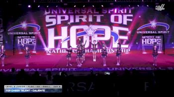 Top Cheer Talent - Caliente [2026 L2 Junior - Flex - D2 - Small Day 2] 2026 Spirit of Hope Grand Nationals