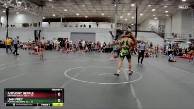 150 lbs Round 4 (8 Team) - Liam Frey, Pocono Regional WC vs Anthony DePaul, Orchard South Gold