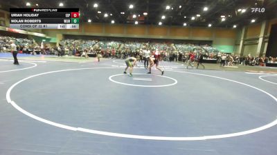120 lbs Consi Of 32 #1 - Uriah Holiday, Esperanza vs Nolan Roberts, West Linn