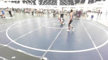 106 lbs Quarterfinal - William Graziano, Carlsbad Combat WC vs Jocelyn Meza, Central Coast Most Wanted