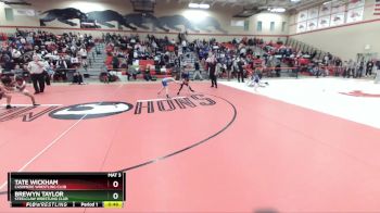 67 lbs Quarterfinal - Brewyn Taylor, Steelclaw Wrestling Club vs Tate Wickham, Cashmere Wrestling Club