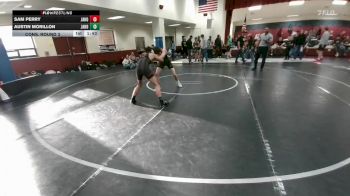 132 lbs Cons. Round 3 - Sam Perry, Jackson Hole vs Austin Morillon, Jackson Hole