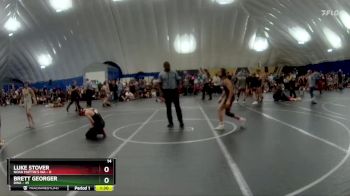 105 lbs Round 5 (8 Team) - Brett Georger, DWA vs Luke Stover, Noah Mattin`s WA