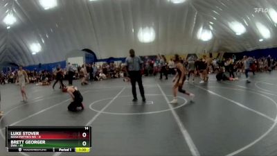 105 lbs Round 5 (8 Team) - Brett Georger, DWA vs Luke Stover, Noah Mattin`s WA