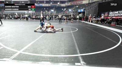 135 lbs 7th Place - Zander Bratten, Rogue Warrior Wrestling vs Andrew Kamins, Vici Wrestling Club