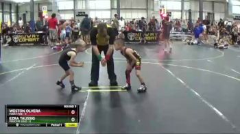 41 lbs Round 3 (6 Team) - Ezra Taussig, Missouri Gold vs Weston Olvera, Funky Fire