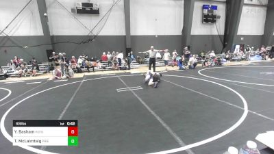 109 lbs Consolation - Yandel Basham, Hotshots Wrestling vs Tadhg McLaimtaig, Priest River Wrestling Cl