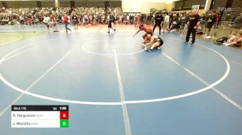 147-H lbs Round Of 64 - Nino Fergusson, Unattached vs Joseph Marotta, Sachem North