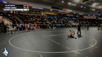 132 Silver B Round 2 - Rylan Sidzyik, Creighton Preparatory School vs Jayden Cornell, Freedom
