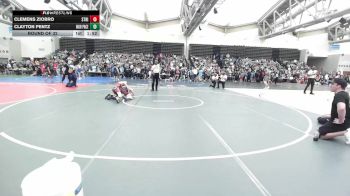 102-I lbs Round Of 32 - Clemens Ziobro, Strive vs Clayton Pentz, High Pace Wrestling Club