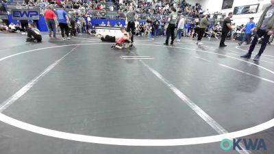 46 lbs Rr Rnd 2 - Larry Morgan, Carl Albert vs Carsyn Holcomb, Tecumseh Youth Wrestling