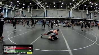 96 lbs Round 8 (10 Team) - Rhett Holzer, Undisputed Wrestling vs Philip Mandzik, U2 Uprising Black