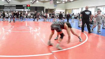 111 lbs Rr Rnd 6 - Brendan Gaeng, Warhawks Wrestling Inc. - MSE vs Apollo Alverez, Ruthless Maize - MSE