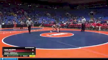 115 lbs Quarterfinal - Yami Aguirre, Yorkville (H.S.) vs Neida Arreola, Berwyn-Cicero (Morton)