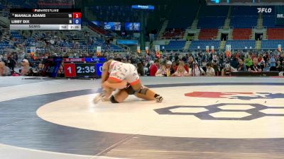 190 lbs Semis - Mahalia Adams, VA vs Libby Dix, IA