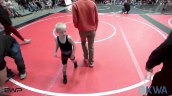 49 lbs Consi Of 16 #2 - Ryder Hastings, Hornet Wrestling Club vs Kru Mcdugle, Wyandotte Youth Wrestling