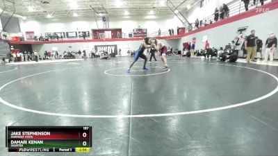 197 lbs Cons. Round 2 - Jake Stephenson, Fairmont State vs Damari Kenan, Shorter